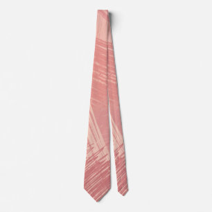 Hot Pink Artist Paint Brush Strokes Classy  Neck Tie
