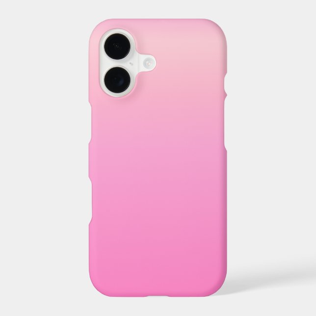 Hot Pink Aura Ombre Aesthetic Case-Mate iPhone Case (Back)