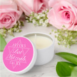 Hot Pink Bat Mitzvah Party Star of David Mini Candle Favors<br><div class="desc">This girly bright pink Bat Mitzvah party favor mini candle features a minimalist modern typography layout over a Star of David symbol for a Jewish girl. Cute and feminine favors for your teenager.</div>