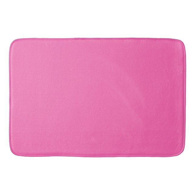 Hot Pink Bathroom Mat (Front)