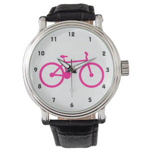 Hot Pink Bicycle; bike Watch
