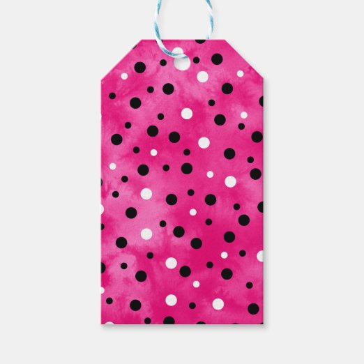 Pink And Black Gift Tags & Gift Enclosures Zazzle