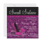 Hot Pink Black Damask High Heels Sweet 16 Party