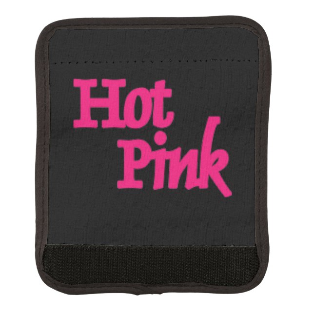 Hot Pink black handle wrap (Front)