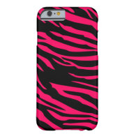 Hot Pink Black Zebra Mate ID™ iPhone 6 case