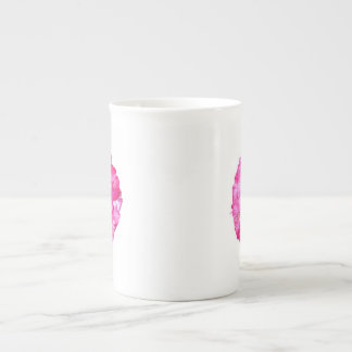 Hot Pink Bone China Mug