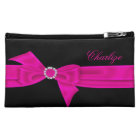 Hot Pink BOW Diamond Hot Pink Black