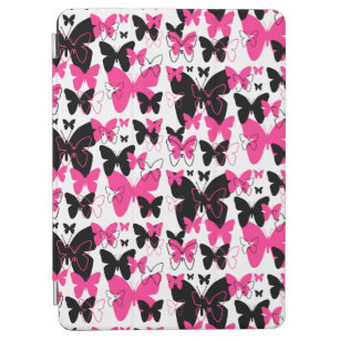Hot Pink Butterfly Wings Boho Abstract Girl iPad Air Cover