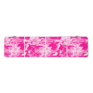 hot pink camo camouflage beer pong table