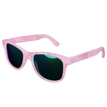 Hot Pink Camouflage Sunglasses by atteestude at Zazzle