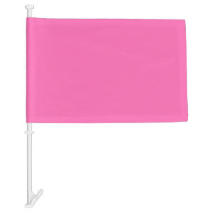 Hot Pink Car Flag