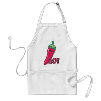 Hot Pink Chili Pepper Adult Apron
