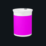 Hot Pink Color Customized Designer Drink Pitcher<br><div class="desc">Hot Pink Color Customized Designer</div>