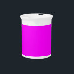 Hot Pink Color Customized Designer Drink Pitcher<br><div class="desc">Hot Pink Color Customized Designer</div>