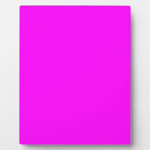 Hot Pink Color Customized Designer Plaque