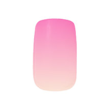 Hot Pink Cream Ombre Minx Nail Wraps
