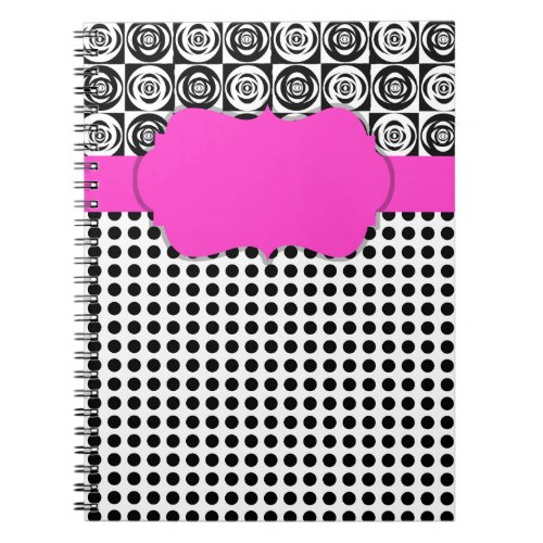 Hot Pink Custom Glam Notebook