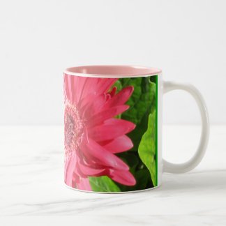 Hot Pink Daisy Coffee Mug