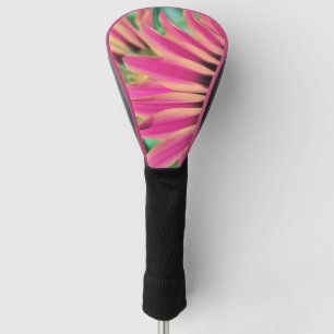 Hot Pink Daisy Petals Golf Head Cover