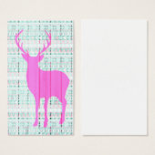 Hot Pink Deer Aztec Wood (Front & Back)