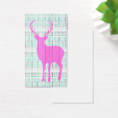 Hot Pink Deer Aztec Wood (Desk)
