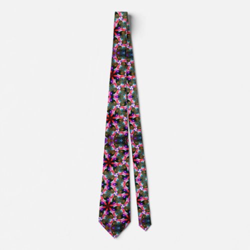 Hot Pink Diamond Neck Tie