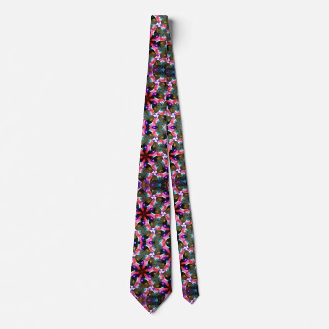 Hot Pink Diamond Neck Tie (Front)