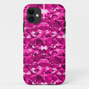 Hot Pink Diamonds iPhone 11 Case