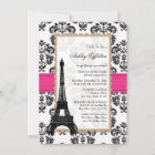 Hot Pink Eiffel Tower Parisian Bridal Shower
