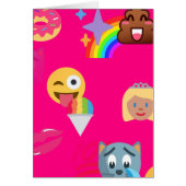 hot pink emoji (Front)