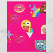 hot pink emoji (Front)
