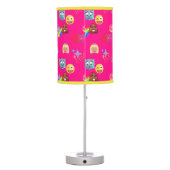 hot pink emoji lamp (Back)