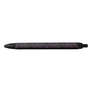 Hot Pink Flowers Pen
