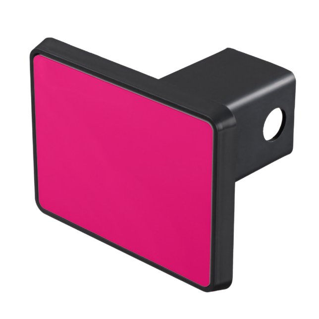 Hot Pink fuchsia hitch cover receiver (Top Right)