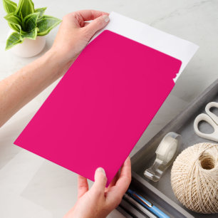 Hot Pink fuchsia small shipping envelope mailers