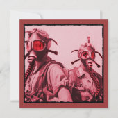 Hot Pink Gas Masks (Front)