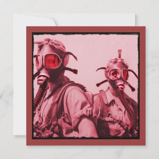 Hot Pink Gas Masks (Front)