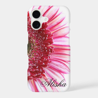 Hot pink Gerbera Daisy flower iPhone 17 Case