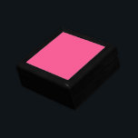 Hot Pink - Gift Box<br><div class="desc">Add a chic and modern flair to your gift-giving with our solid colored Jewelry Box / Keepsake Box in hot pink. Embracing cuteness and femininity, this adorable jewelry box in a trendy bright hot pink color radiates a girly charm. This pink gift box, versatile and charming, is perfect for celebrating...</div>