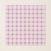 GINGHAM TEXTURED CHIFFON SQUARE - NUDE