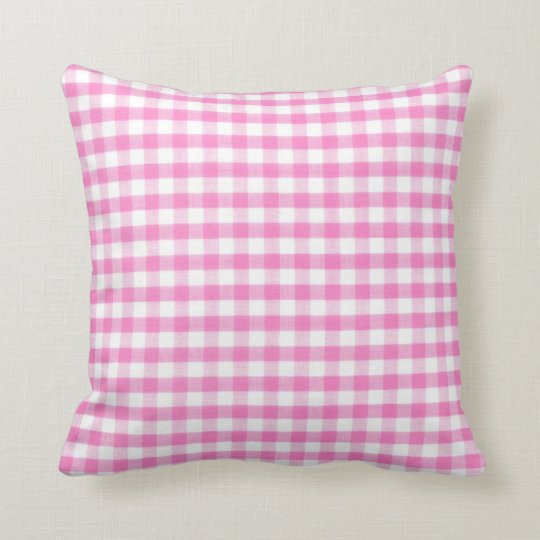 hot pink throw pillow