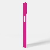 Hot Pink Girly Retro Case-Mate iPhone Case (Back / Right)