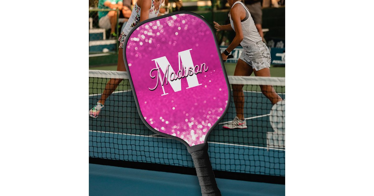 PICKLEBALL PADDLE - BRIGHT & BLOOMY - CREAM
