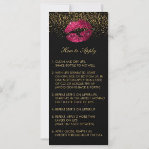 Hot Pink Glitter Lipsense Senegence Instructions