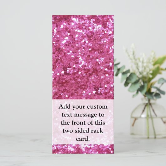 Hot Pink Glitter Look (Standing Front)