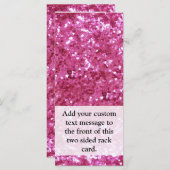 Hot Pink Glitter Look (Front/Back)