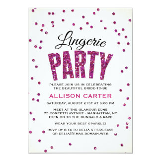 Lingerie Party Invites 4