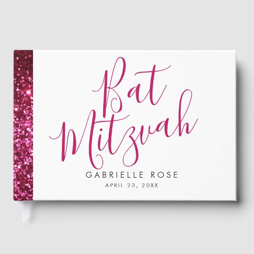 Hot Pink Glitter Sparkly Modern