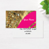 Hot pink & gold bling (Desk)