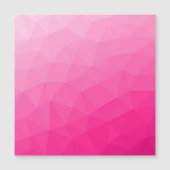 Hot pink Gradient Geometric Mesh Pattern (Front)